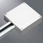 Halo Track Lighting L907P Outlet Box for Use with T-Bar Ceiling, White Color