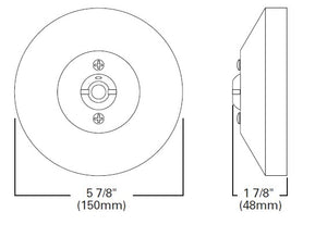Halo Track Lighting L994P Pendant Adapter, White Color