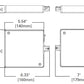Halo Track Lighting LC903CB300P 300W Single Circuit Trac Current Limiter, Center Feed, White Color