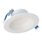 Halo Recessed LCR412RD9FSE020 4" Round All-Purpose Round LED Retrofit Module, 1200 Lumens, 90 CRI, Field Selectable 2700K, 3000K, 3500K, 4000K or 5000K Color Temperature, 120-277V, 0-10V Analog 100% to 5% Dimming, Matte White
