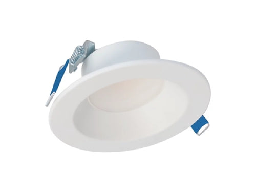 Halo Recessed LCR412RD9FSE020 4" Round All-Purpose Round LED Retrofit Module, 1200 Lumens, 90 CRI, Field Selectable 2700K, 3000K, 3500K, 4000K or 5000K Color Temperature, 120-277V, 0-10V Analog 100% to 5% Dimming, Matte White
