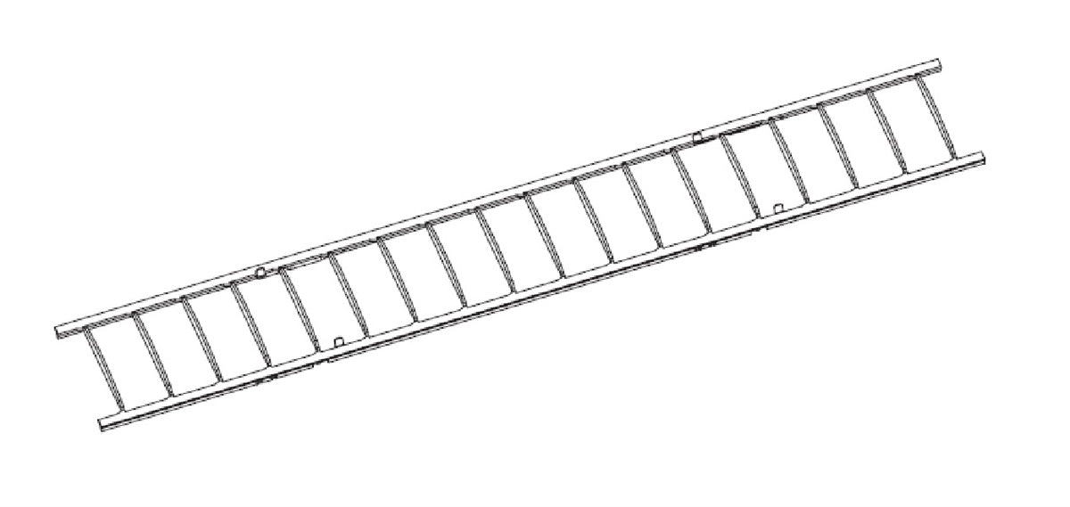 Halo Track Lighting LOUV-802-MB Louver for L802 Span LED Wall Wash, Black