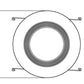 Halo Recessed LT56069FS231EWHR 5" and 6" All-Purpose LED Retrofit Module, Baffle Trim, 600 Lumens, 90 CRI, 2700K, 3000K, 3500K Selectable CCT, 120V, Phase Cut 10% Dimming, Matte White Flange