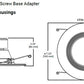 Halo Recessed LT56079FS1EWH 5/6 Inch LED Retrofit Module with Baffle, 750 Lumens, 90 CRI, 2700K, 3000K, 3500K, 4000K, 5000K Selectable CCT, Phase Cut 10% Dimming, Matte White