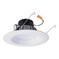 Halo Recessed LT560WH12930 5" and 6" Retrofit Baffle, Trim LED Module, 90 CRI, 3000K, Matte White, High Lumen