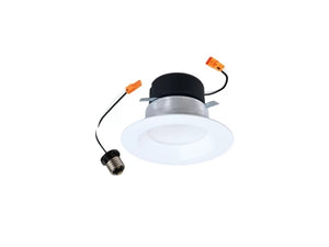 Halo Recessed LT56129FS1EWH 5/6 Inch LED Retrofit Module with Baffle, 1200 Lumens, 90 CRI, 2700K, 3000K, 3500K, 4000K, 5000K Selectable CCT, Phase Cut 10% Dimming, Matte White