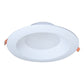 Halo Recessed LT6089FS351EWHDMR 6" LED Canless Direct Mount Module, 800 Lumens, 90 CRI, 3000K, 4000K, 5000K Selectable CCT, 120V, Phase Cut 10% Dimming, Matte White Flange