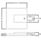 Halo Track Lighting LZR200P Live End Feed with Junction Box Cover, White