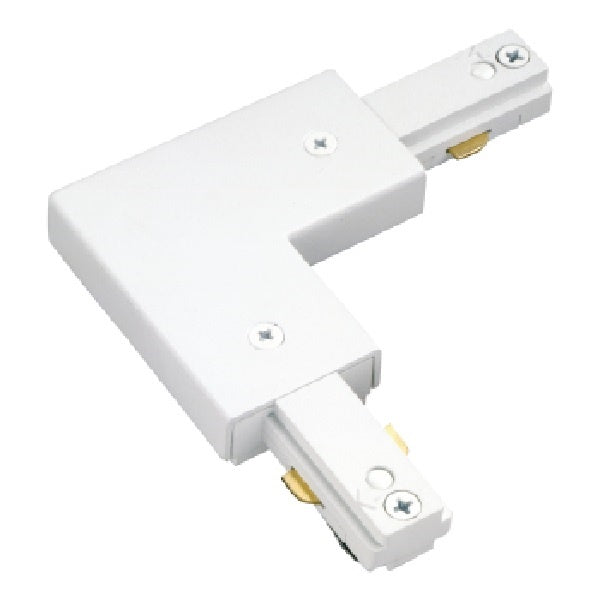 Halo Track Lighting LZR203P Adjustable L and Straight Connector, White