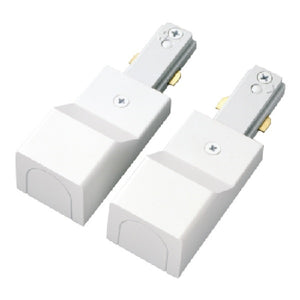 Halo Track Lighting LZR205P Conduit Continuation Feed, White
