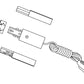 Halo Track Lighting LZR208MBCord and Plug Feed, Black
