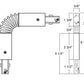 Halo Track Lighting LZR211P Flexible Connector Feed, White