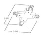 Halo Track Lighting LZR214MB X Connector, Black
