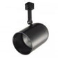 Halo Track Lighting LZR302MB 75W PAR30 Line Voltage Roundback with Baffle, Black