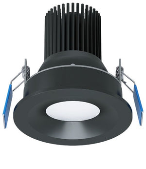 Halo Recessed ML4ALSFS1ERSL 4" Round Smooth LED Adjustable Downlight, Selectable 200/400/550 Lumens, 90 CRI, Selectable CCT 2700/3000/3500/4000/5000K, 5% Phase Cut LE/TE Dimming, 120V 60Hz, Silver