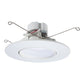 Halo Recessed RA56109S1EWHR 5" or 6" All-Purpose LED Retrofit Module, 1000 Lumens, 90 CRI, White Tuning, Field Selectable 2700-5000K, White Finish