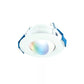 Halo Recessed RAWZC409 4" Smart Wi-Fi Recessed Baffle Adjustable Gimbal Canless LED Downlight Connected by WiZ Pro, 900 Lumens, 90 CRI, Full Color, 120V 60Hz, Wireless Dimming to 5%, Matte White