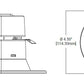 Halo Recessed RL3059FS1EWHR 3" All-purpose LED Retrofit Module, 500 Lumens, 90 CRI, Field Selectable 2700K, 3000K, 3500K, 4000K, 5000K Color Temperature, 120V 60Hz, LE & TE Phase Cut 5% Dimming, White Flange