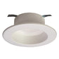 Halo Recessed RL4069S1EWHDM 4" LED Direct Mount All-Purpose Retrofit Module, 600 Lumens, 90 CRI, Selectable CCT 2700K-5000K, 120V, Trailing Edge Phase Cut 1% Dimming, Matte White Baffle