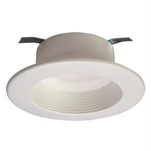 Halo Recessed RL4069S1EWHDM 4" LED Direct Mount All-Purpose Retrofit Module, 600 Lumens, 90 CRI, Selectable CCT 2700K-5000K, 120V, Trailing Edge Phase Cut 1% Dimming, Matte White Baffle