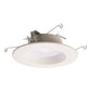 Halo Recessed RL560WH12950 5" and 6" LED Retrofit Baffle Trim 5000K, 1240 Lumens, White Finish