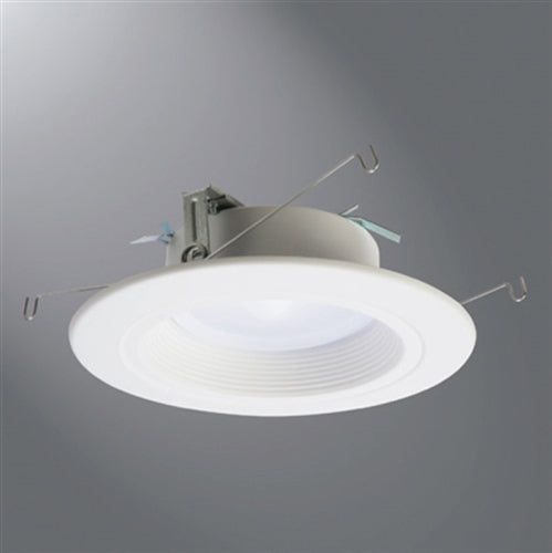 Halo Recessed RL560WH6940 5" and 6" LED Retrofit Baffle Trim 4000K, 690 Lumens, White Finish