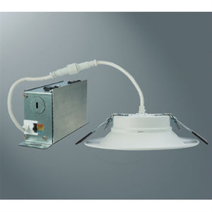 Halo Recessed RL6069S1EWHDM 6" Direct Mount Retrofit LED Module, 600 Lumens, 90 CRI, White Tuning, Selectable 2700K-5000K, 120V, Phase Cut 5% Dimming, Matte White Baffle