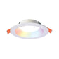 Halo Recessed RLWZC409 4" Smart Wi-Fi Recessed Canless LED Downlight Connected by WiZ Pro, 900 Lumens, 90 CRI, Wireless Dimming to 5%, Matte White