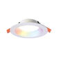 Halo Recessed RLWZC612 6" Smart Wi-Fi Recessed Baffle Canless LED Downlight Connected by WiZ Pro, 1000 Lumens, 90 CRI, Full Color, Tunable White, 120V, Wireless Dimming to 5%, Matte White