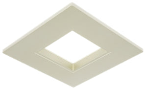 Halo Recessed RSQ6TRMSN 6" Baffle Trim Overlay, Satin Nickel