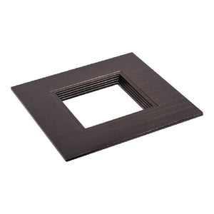 Halo Recessed RSQ6TRMTBZB 6" Square Baffle Trim, Tuscon Bronze Flange