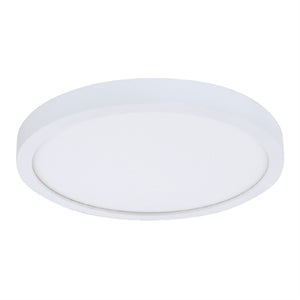 Halo Recessed SMD12R209SWHE 12" Round Surface Mount Downlight, 2000 Lumens, 90 CRI, Field Selectable 2700K, 3000K, 3500K, 4000K, or 5000K Color Temperature, 120-277V, Matte White