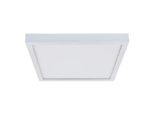 Halo Lighting SMD14S209SWHE 14" Square LED Surface Mount Downlight, 2000 Lumens, 90 CRI, 2700K-5000K, 120-277V White Finish