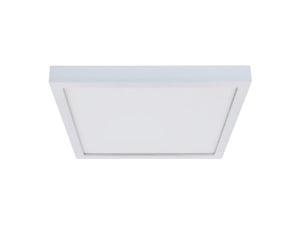 Halo Lighting SMD14S209SWHE 14" Square LED Surface Mount Downlight, 2000 Lumens, 90 CRI, 2700K-5000K, 120-277V White Finish