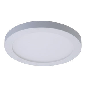 Halo Recessed SMD4R69SWH 4" Round LED Surface Mount Downlight, 600 Lumens, 90 CRI, 2700K, 3000K, 3500K, 4000K or 5000K, White Finish