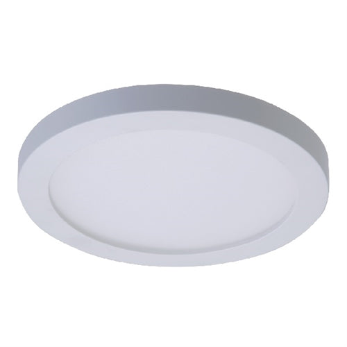 Halo Recessed SMD4R69SWH 4" Round LED Surface Mount Downlight, 600 Lumens, 90 CRI, 2700K, 3000K, 3500K, 4000K or 5000K, White Finish