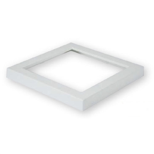 Halo Recessed SMD6STRMWH 6" Square SMD Trim, Paintable White