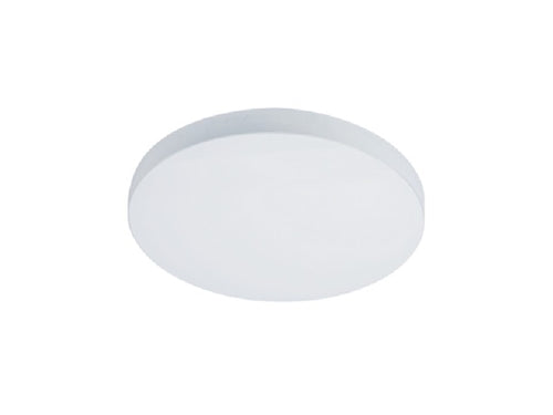 Halo Recessed SMX4RLSFSD2W 4" Round Surface Mount LED Downlight, Lumen Selectable 650/800/1000 Lumens, 90 CRI, Field Selectable CCT Dim-to-Warm/2700/3000/3500/4000/5000K, Matte White, Phase Cut LE/TE 5%, 120V