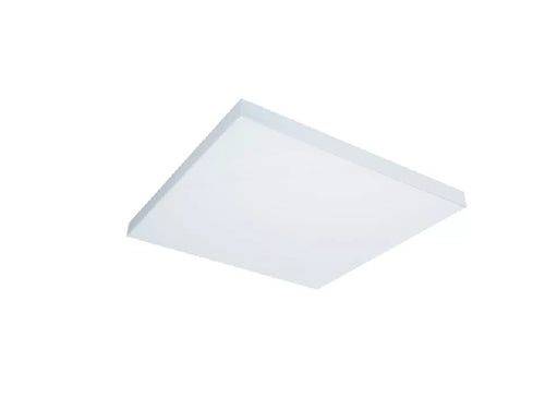 Halo Recessed SMX6SLSFS010 6" Square Surface Mount LED Downlight, Lumen Selectable 750/900/1200 Lumens, 90 CRI, Field Selectable CCT 2700/3000/3500/4000/5000K, Matte White, 0-10V 5%, 120-277V