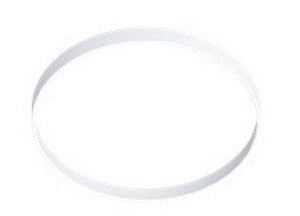 Halo Recessed SMX8RTRMMW 8" Round Decorative Overlay, Paintable Matte White