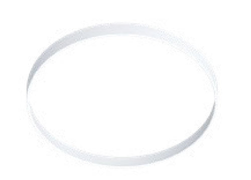 Halo Recessed SMX8RTRMMW 8" Round Decorative Overlay, Paintable Matte White