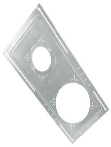 Halo Recessed SP346RS 3"/6"/6" New Construction Smash Plate (6" & 6" Openings Convert Round-to-Square) 