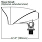 Halo TCRS8M 8W Tracel Small LED Floodlight, 850 Lumens, Medium Distribution, Carbon Bronze