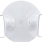 Halo TGS2SCS2FSBLE40AW Twin Head Square Outdoor Integrated LED Flood Light, 2500 Lumens Selectable CCT White with Bluetooth