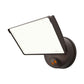 Halo TGS5S401DSCB High Output LED Security Floodlight, 5800 Lumens, 4000K, Dusk to Dawn, 120-277V, Brown