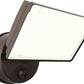 Halo TGS5S401FSCB High Output LED Security Floodlight, 5800 Lumens, 4000K, Switch Activated, 120-277V, Brown