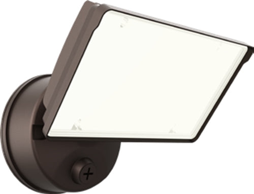 Halo TGS5S401FSCB High Output LED Security Floodlight, 5800 Lumens, 4000K, Switch Activated, 120-277V, Brown