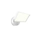 Halo TGS5S401FSCW High Output LED Security Floodlight, 5800 Lumens, 4000K, Switch Activated, 120-277V, White