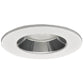 Halo Recessed TL402SCS 4" Specular Clear Reflector with Solite Glass Lens, White Ring