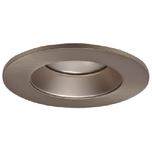 Halo Recessed TL402SNS 4" Satin Nickel Reflector with Solite Glass Lens , Satin Nickel Ring